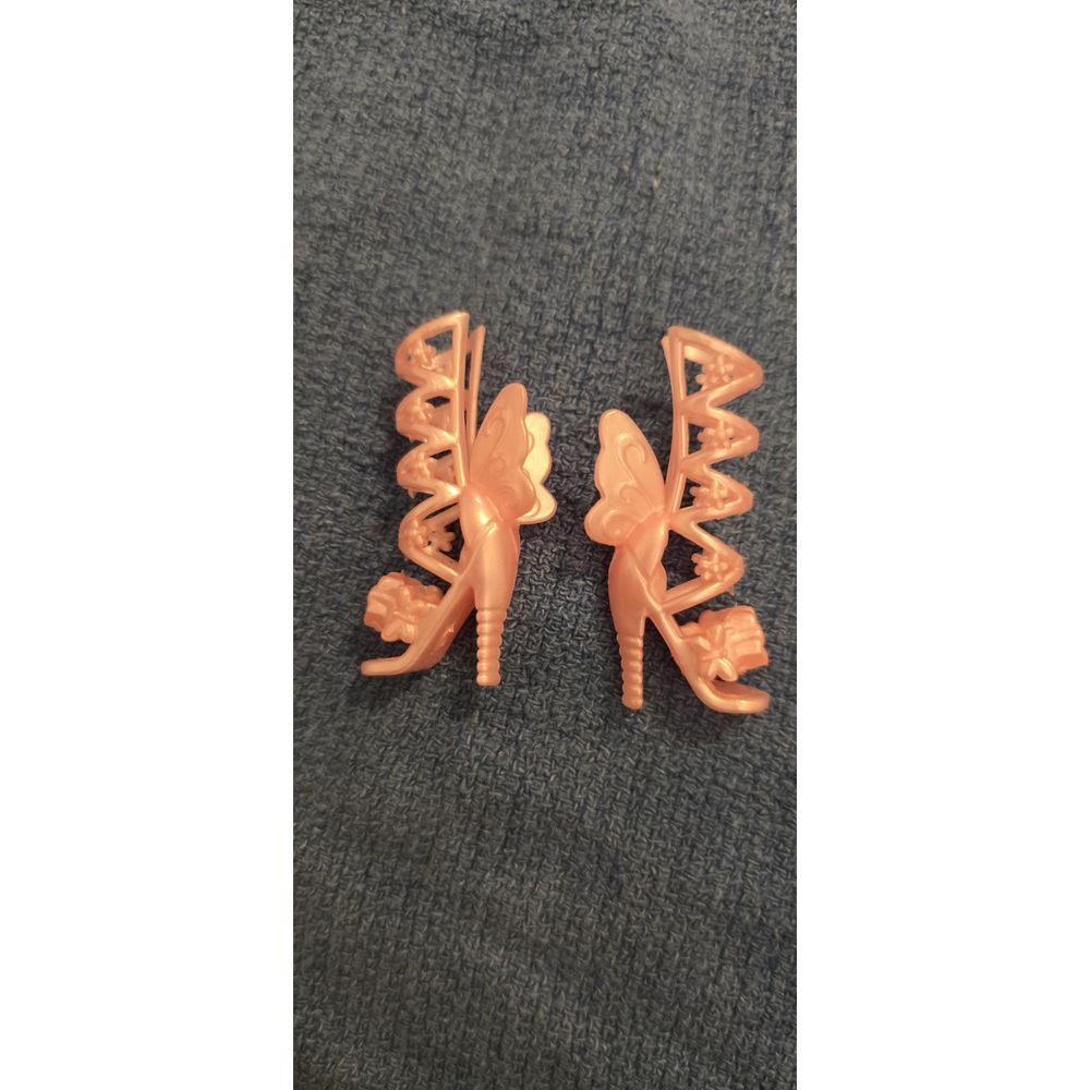 Monster High Barbie Sindy‎ Doll Pink Boots Butterfly Detail
